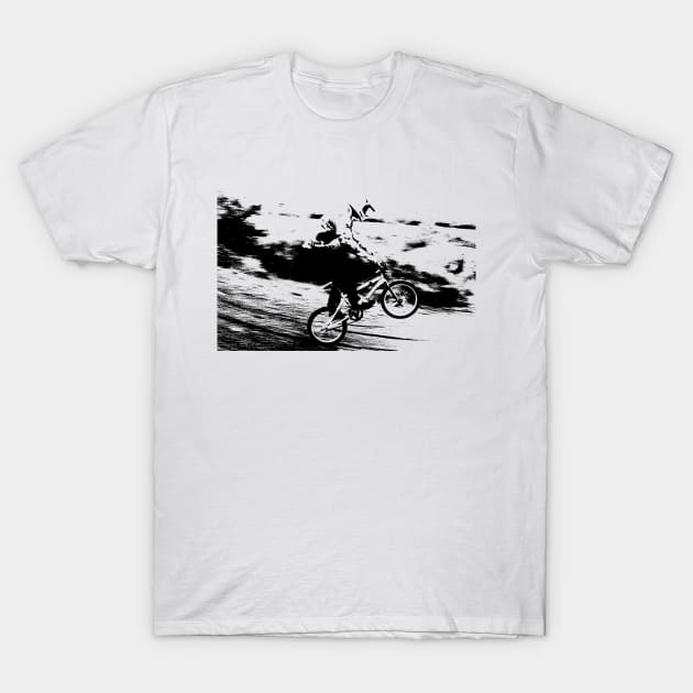 bmx T-Shirt by rickylabellevie